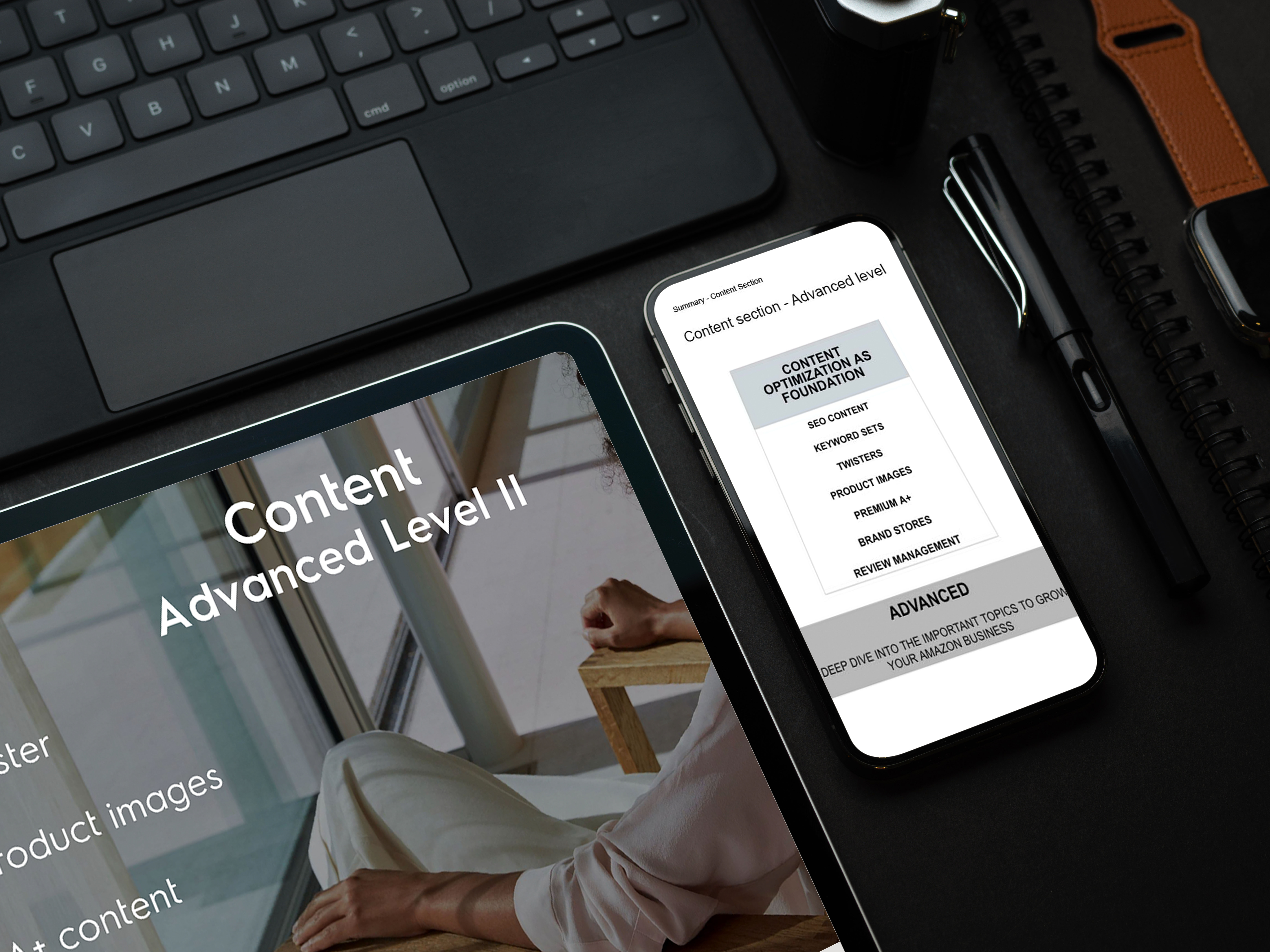 Electrolux website showcased on both a phone and tablet