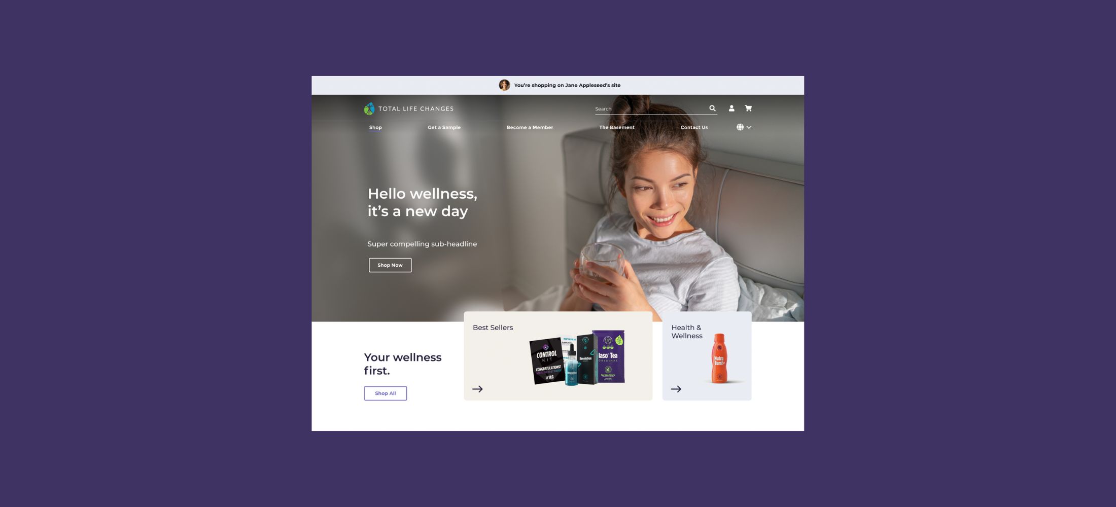 TLC e-comm store 