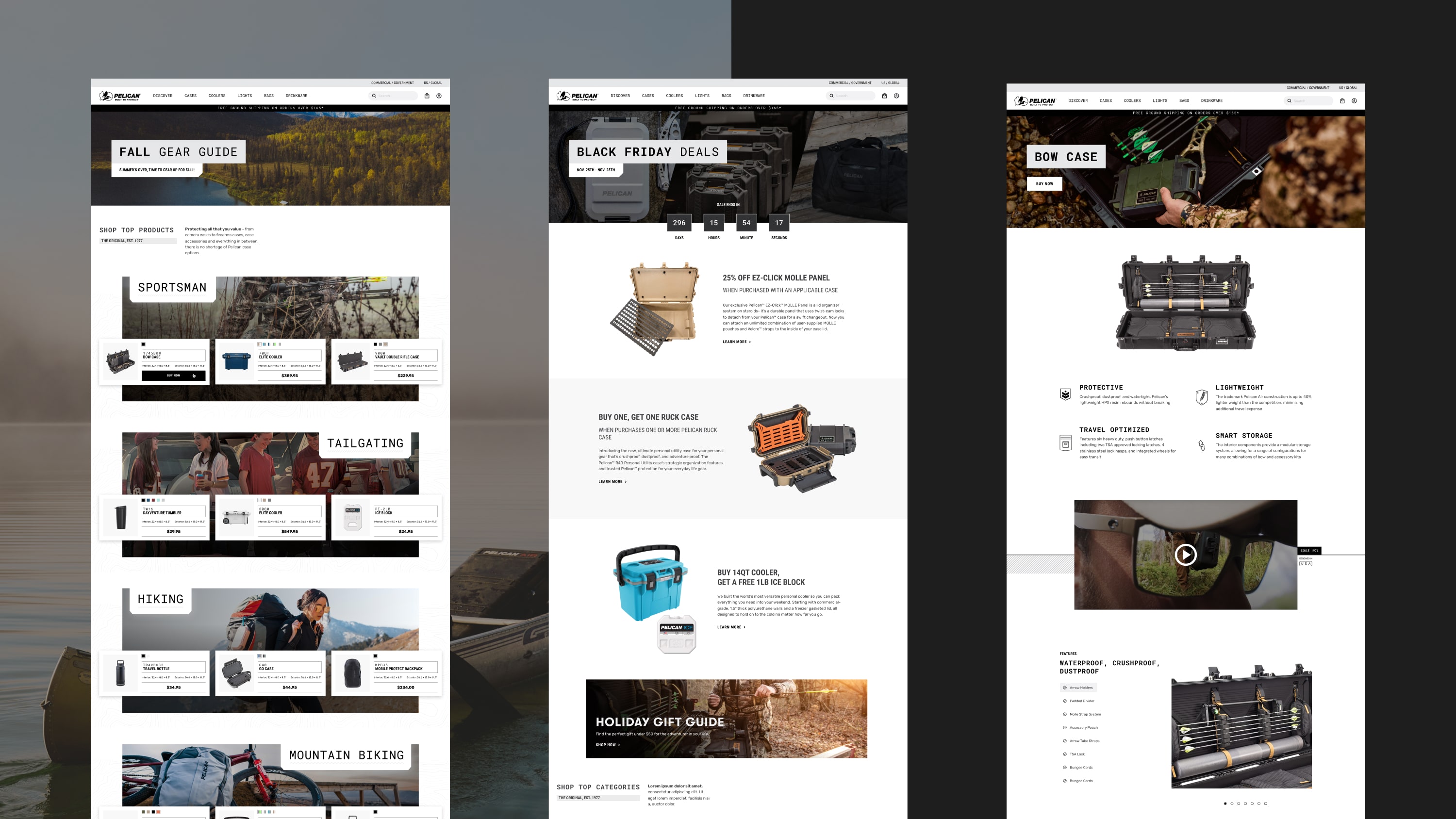 Pelican commerce design