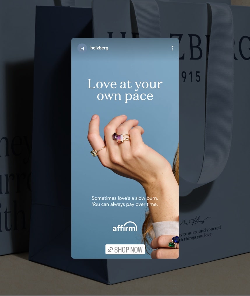 Helzberg digital ad