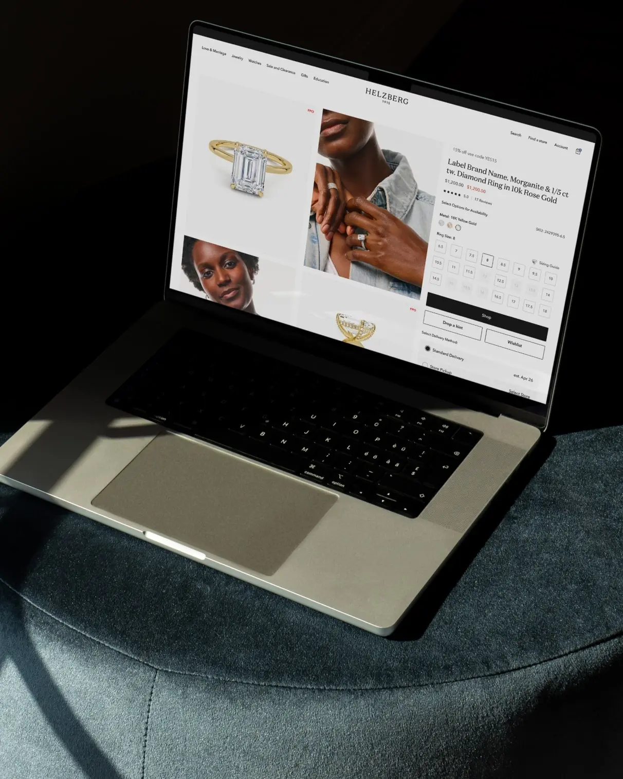 Helzberg product page