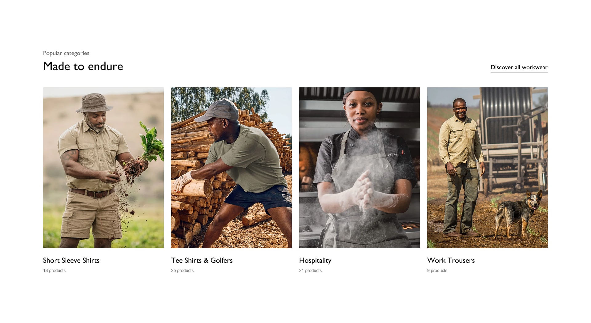 Jonsson Workwear UXUI commerce