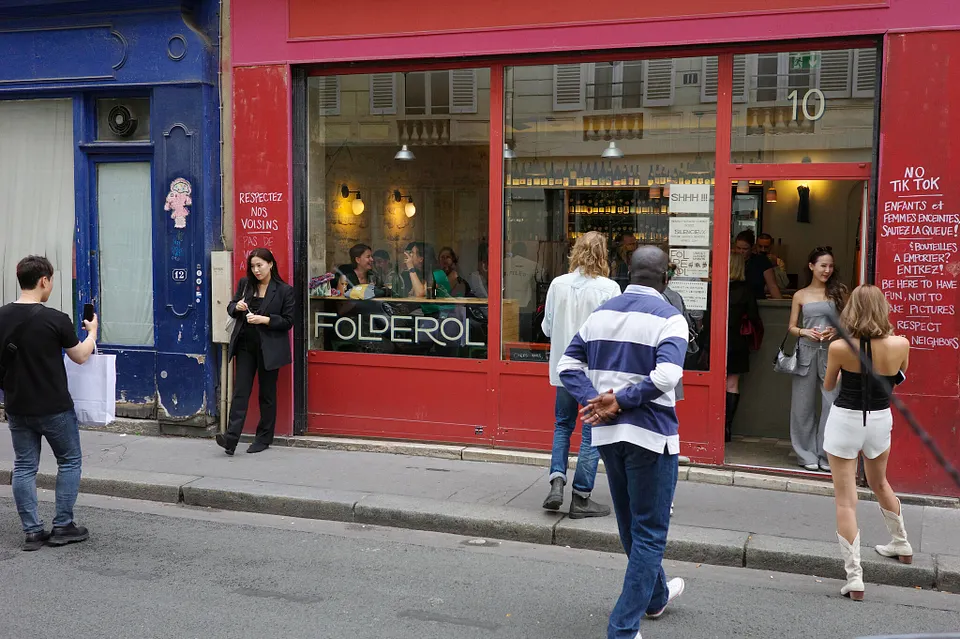 Folderol wine bar that went viral in 2023